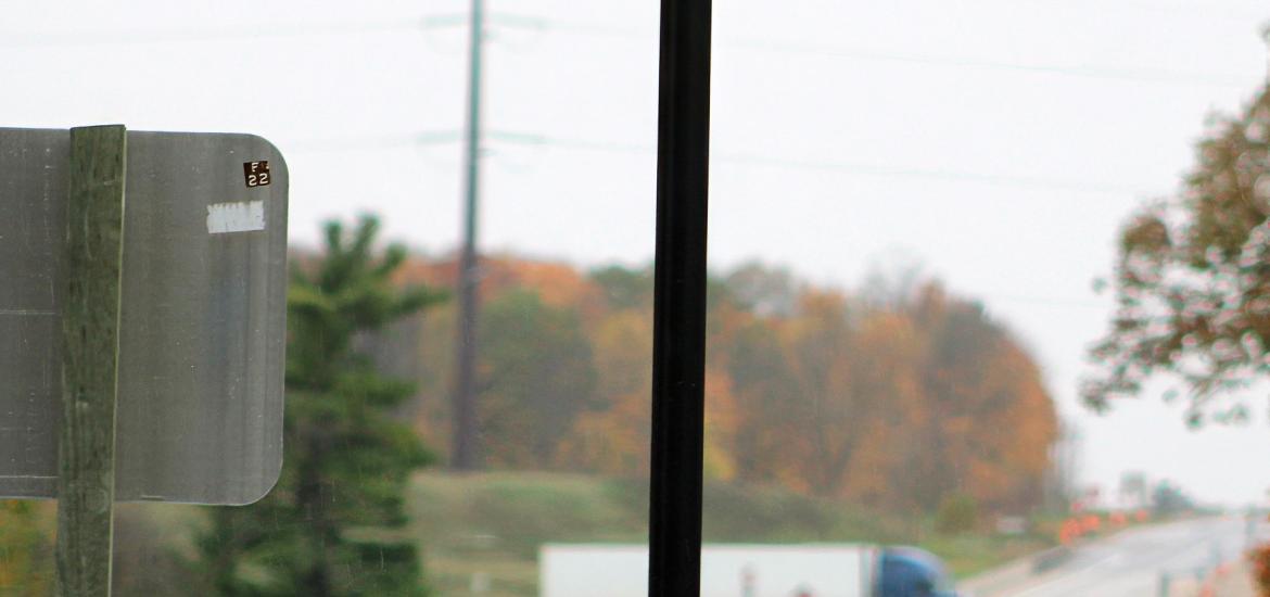 One of the city of Shawano’s Flock cameras is located where Main Street turns into state Highway 22 as traffic comes into the community from the Town of Belle Plaine. (Lee Pulaski | NEW Media)